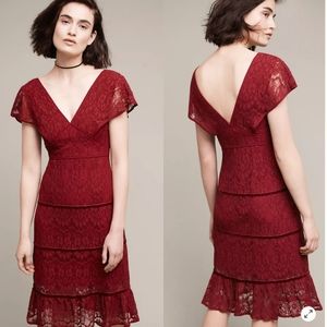 Anthropologie Clarinda Tiered Dress